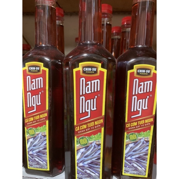 Nước mắm Nam Ngư chai lớn  750ml , chai nhỏ 500ml