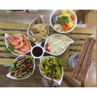 Set đĩa xoài xếp Loại 2