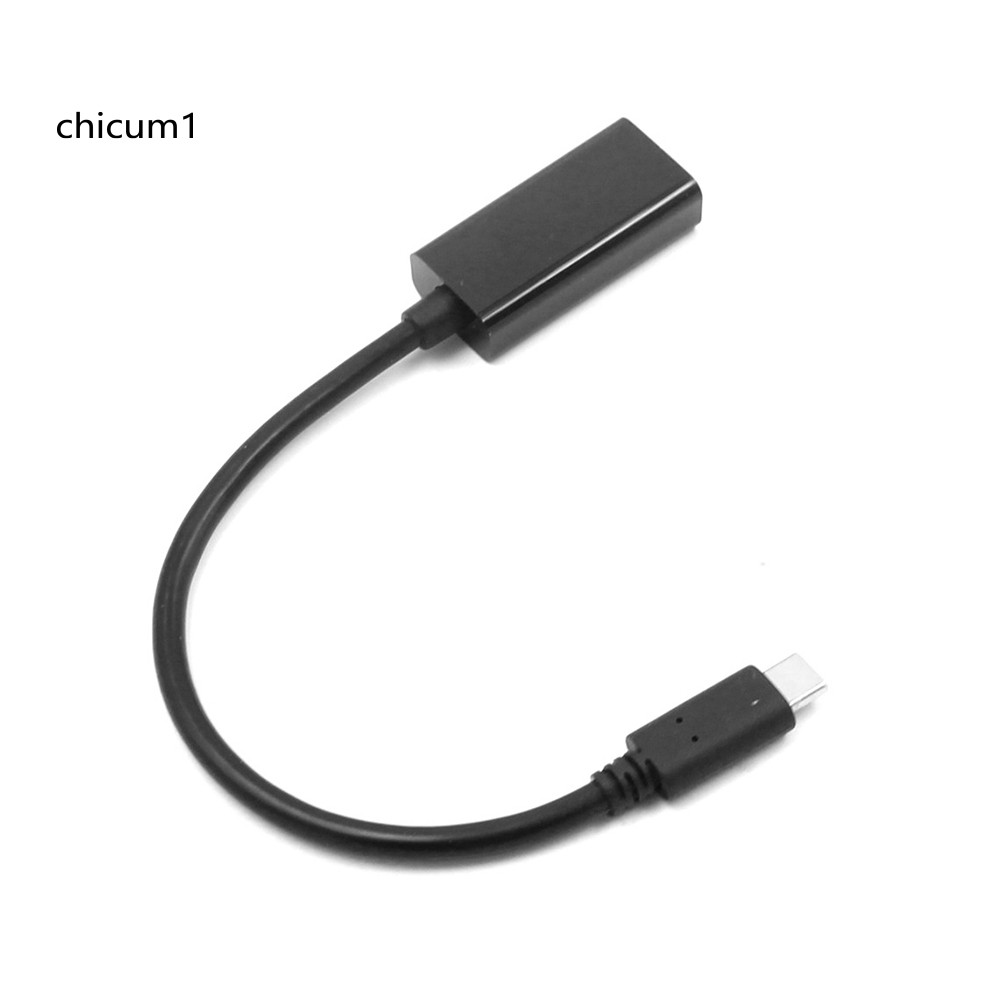 Cáp chuyển đổi RIB Type-C sang 4K HDMI DisplayPort Mini DP cho Macbook Chrome Book HP Dell