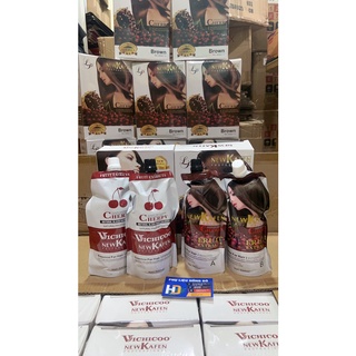  Nhuộm đen nhuộm nâu không dính da đầu NEW KAFEN 