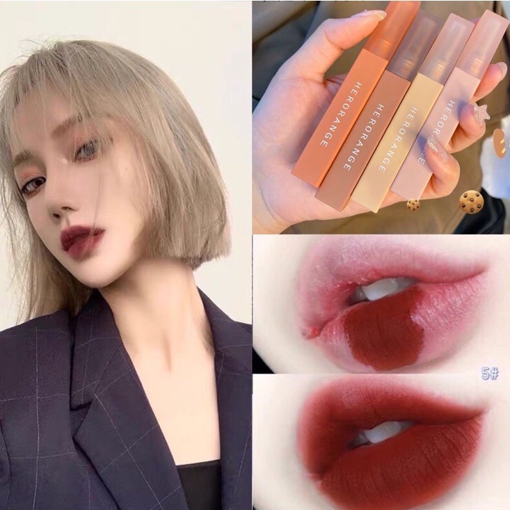 Son kem Herorange màu nhung mịn quyến rũ lâu trôi Candipop