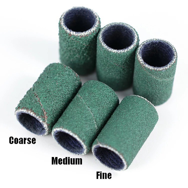 Đầu mài nhám xanh USA (nhám/mịn), Đầu nhám xanh nail