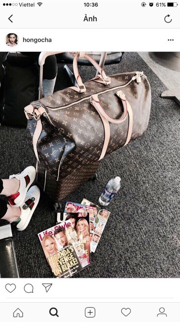 Túi trống du lịch sang chảnh