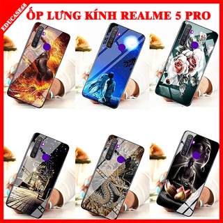 Ốp lưng kính 3D REALME 5 PRO  Hình ảnh sắc nét , sang trọng, không mờ ,không phai theo thời gian, kèm video thực sp