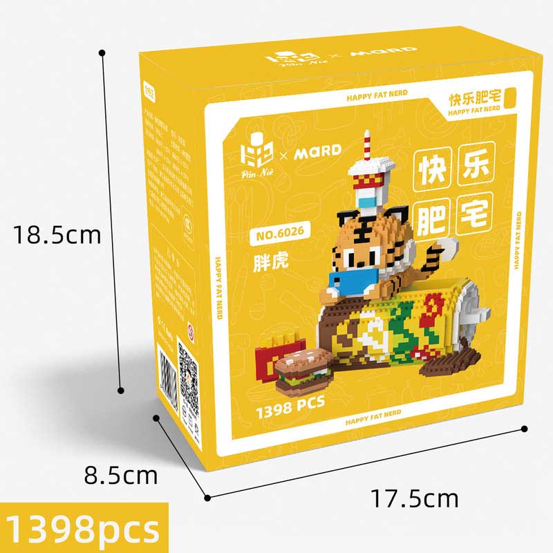 Bộ Đồ Chơi Xếp Hình 6026-6029 Cola Thú Cưng 8 Tuổi Độc Đáo Cho Bé