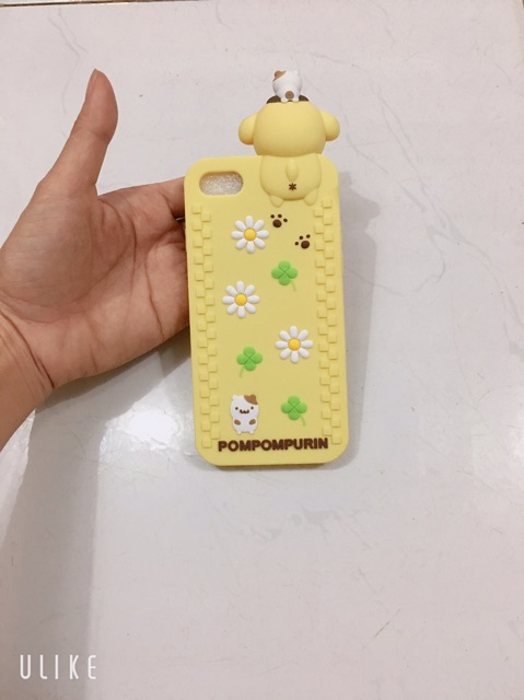 Ốp lưng iphone 7,8 (4.7 inch) hình thú leo mầu vàng