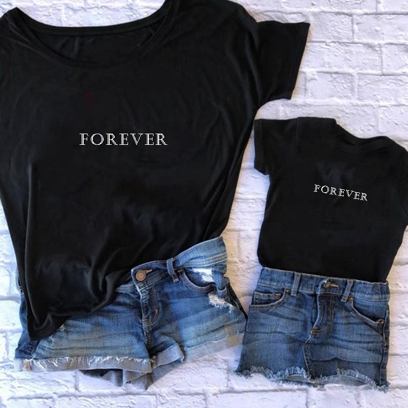 áo phong thun nữ cotton mềm mại dễ chịu thoải mái in chữ forever