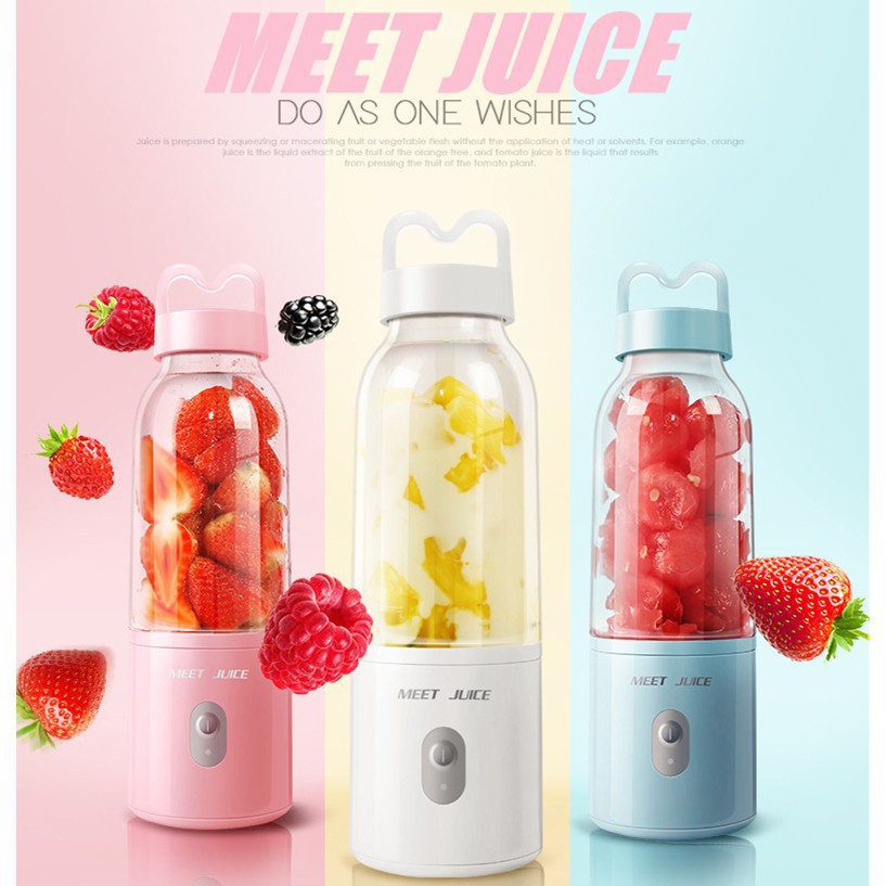 Máy xay sinh tố cầm tay juice meet giải nhiệt mùa hè