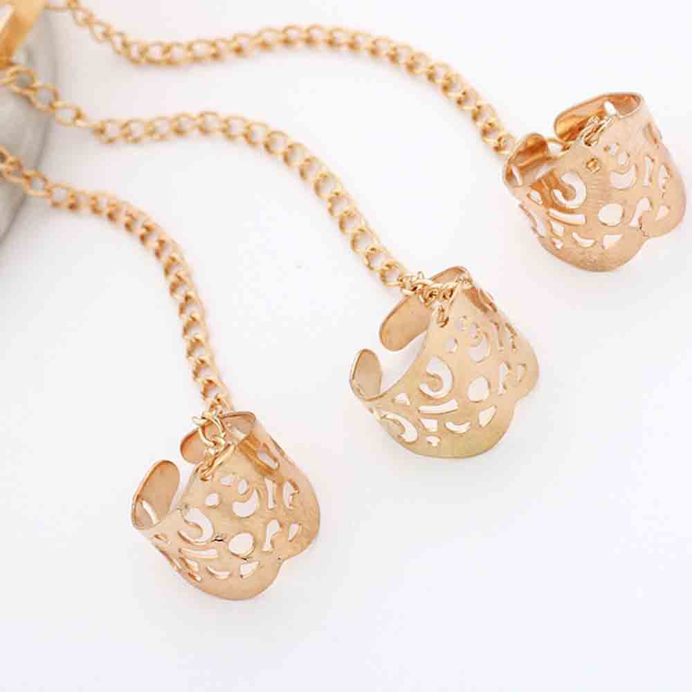 Vòng tay nối nhẫn thời trang độc đáo cho nữ