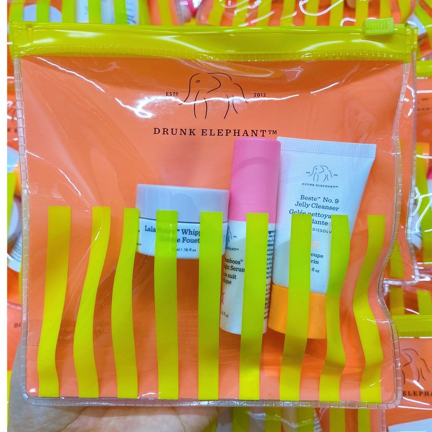 [CÓ SẴN] Set Dưỡng Da Drunk Elephant Minisize (15ml + 5ml + 5ml)