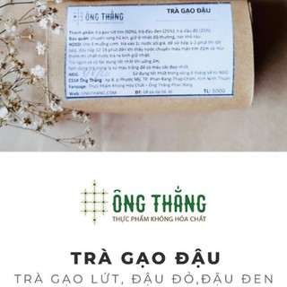 Trà gạo đậu không hóa chất Ông Thắng
