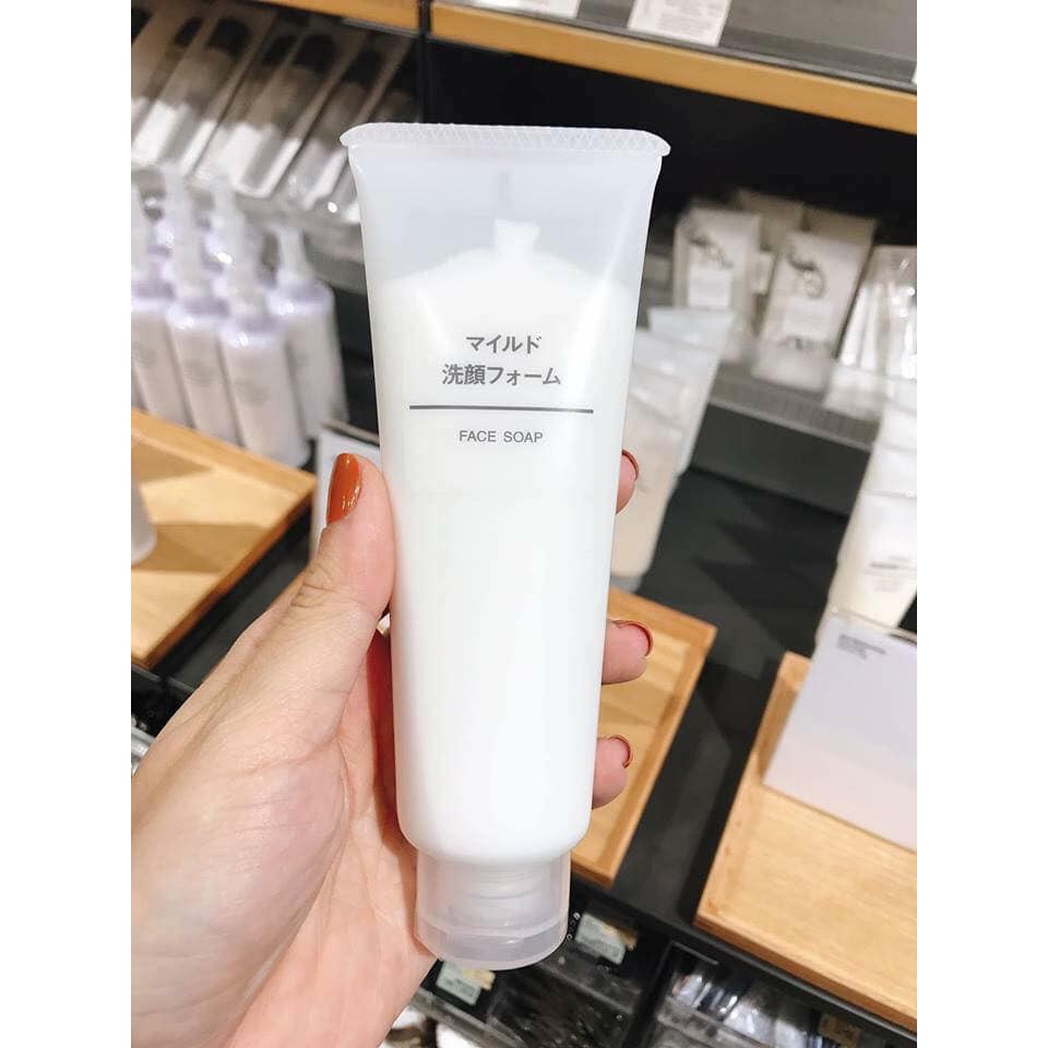 ⚡[HÀNG CHÍNH HÃNG] ( Đủ Bill ) Sữa rửa mặt Muji Face Soap  ⚡