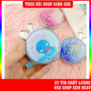 Gương mini kim tuyến tai thỏ cực cute, tiện lợi và giá rẻ 👩🏼🐨 FREESHIP 🚛 - Nguyễn Thùy Store