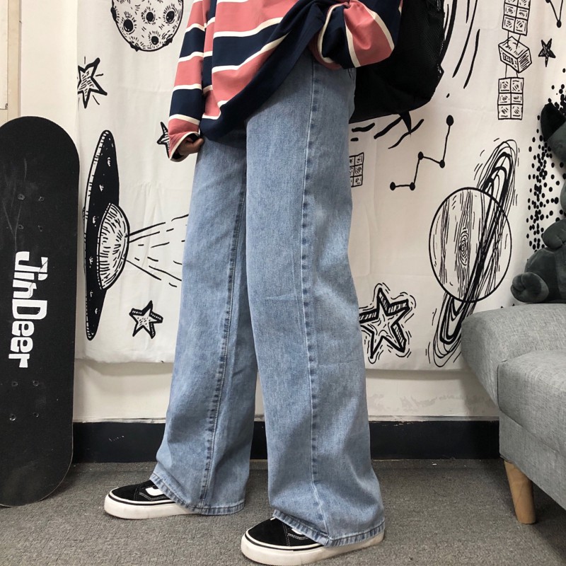 Quần Jean Ống Rộng Theo Phong Cách Retro | BigBuy360 - bigbuy360.vn