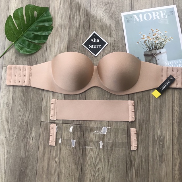 Áo Lót Không Dây Lưng Trong Dành Cho Váy Hở Lưng Chất Su Mềm Mịn Cao Cấp Yion Underwear AKD02
