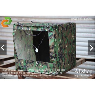 Lồng tập bắn ná cao su kích thước 40 x 40cm - bia tập bắn ná thun