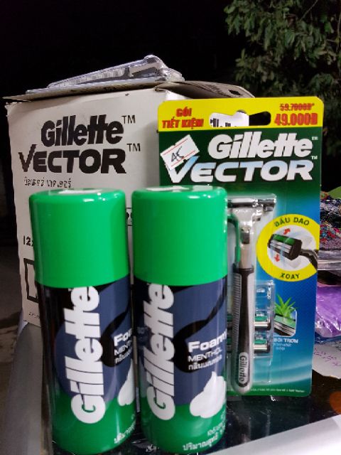 DAO CẠO RÂU 2 LƯỠI GILLETTE