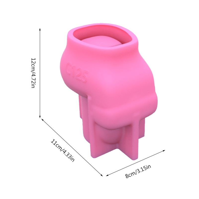 Khuôn Silicone Đổ Xi Măng / Chậu Hoa / Chậu Cây Cảnh DIY