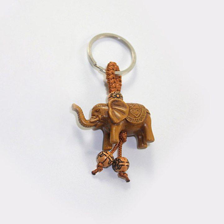 Móc Khóa Nhựa Acrylic Hình Con Voi Xinh Xắn - YOOSOO MALL