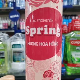 Xịt phòng Spring hồng phấn 280ml
