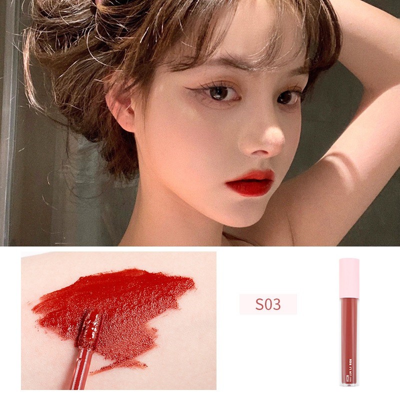 (Hàng Mới Về) Son Kem Màu Nhung Lì Mịn Màng Lâu Trôi | BigBuy360 - bigbuy360.vn
