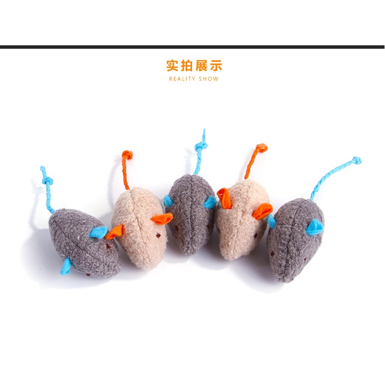 1 Đồ Chơi Chuột Giả Cho Mèo