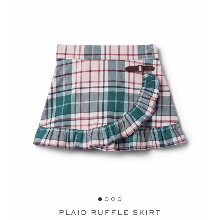 Váy plaid ruffle - Janie and Jack