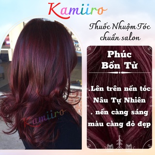 Thuốc nhuộm tóc PHÚC BỒN TỬ/ ĐỎ TÍM
