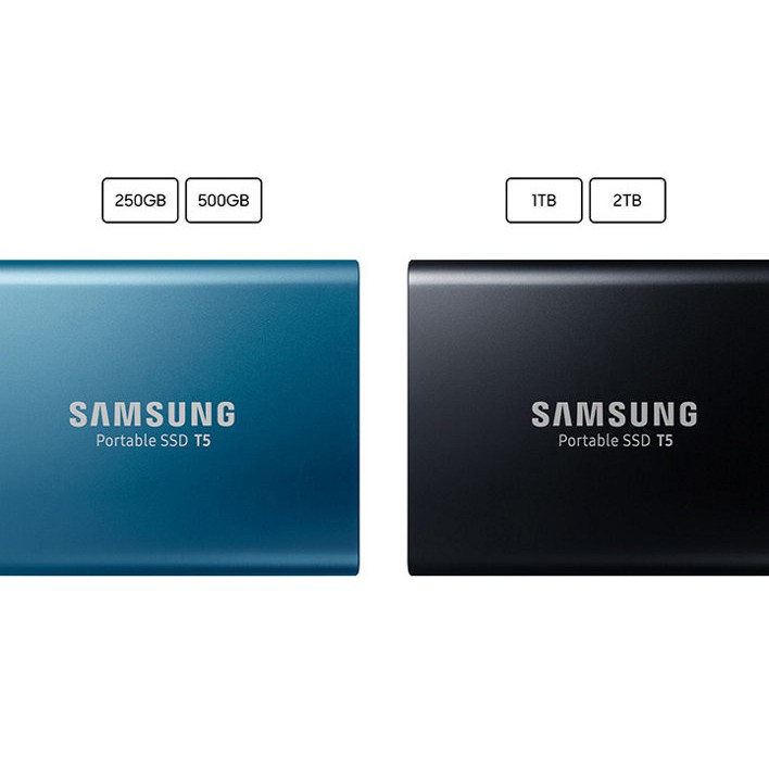 Ổ cứng SSD 250GB Samsung T5 Portable (MU-PA250B/WW) EXTERNAL (Màu xanh) | BigBuy360 - bigbuy360.vn