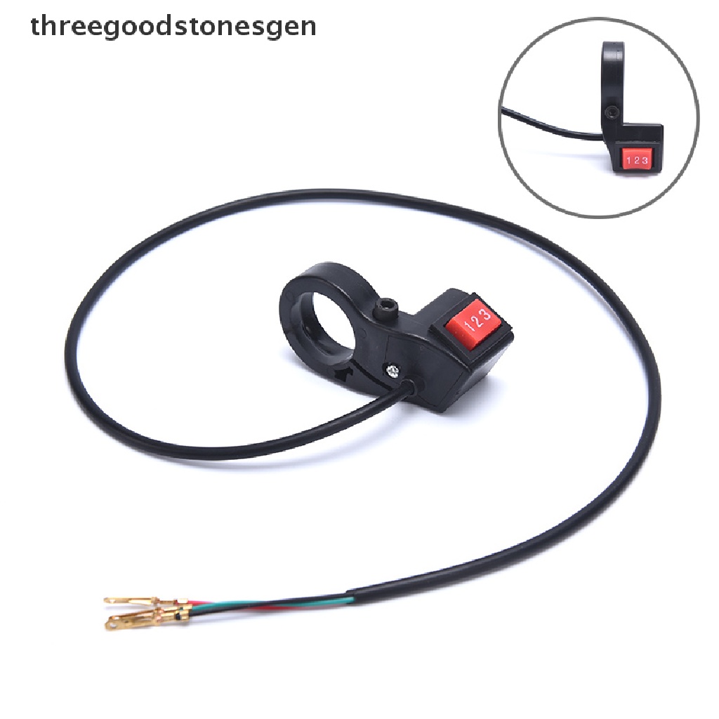 Dây công tắc nút chuyển đổi 3 chế độ cho xe đạp điện/ xe máy điện