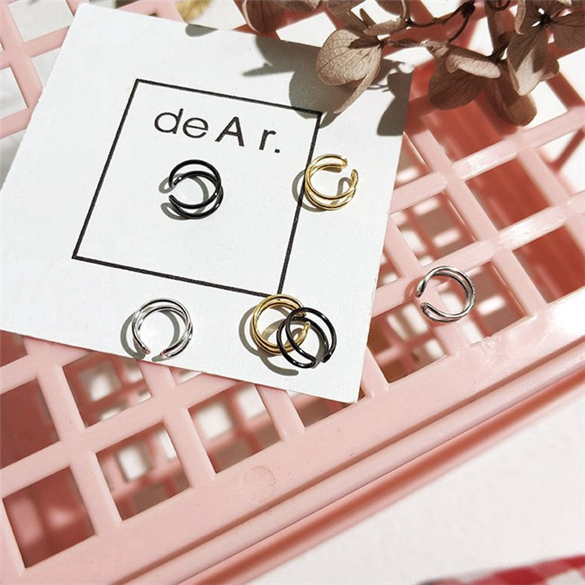 Khuyên Tai Thiết Kế Đơn Giản Cá Tính Cho Nữ