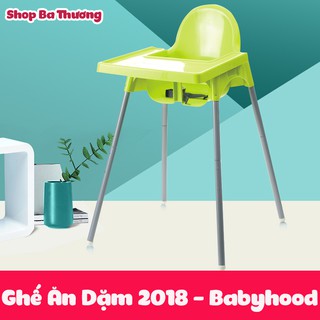 (Có video thật) Ghế ăn dặm Glosby chân cố định