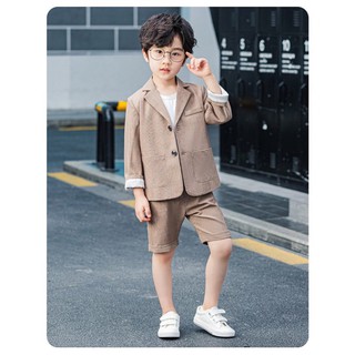 Bộ Vest 3 món bé trai cực đẹp cho bé đi tiệc và diện tết