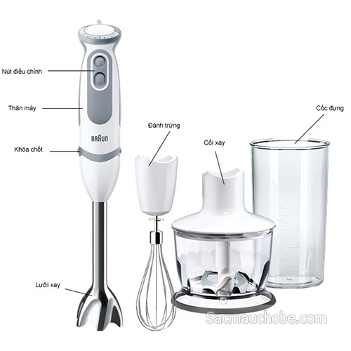 [CHÍNH HÃNG] Máy Chế Biến Đa Năng  babycook, MÁY XAY Tefal, BRAUN (tay), Máy xay và hấp thức ăn Philips Avent 4 in 1