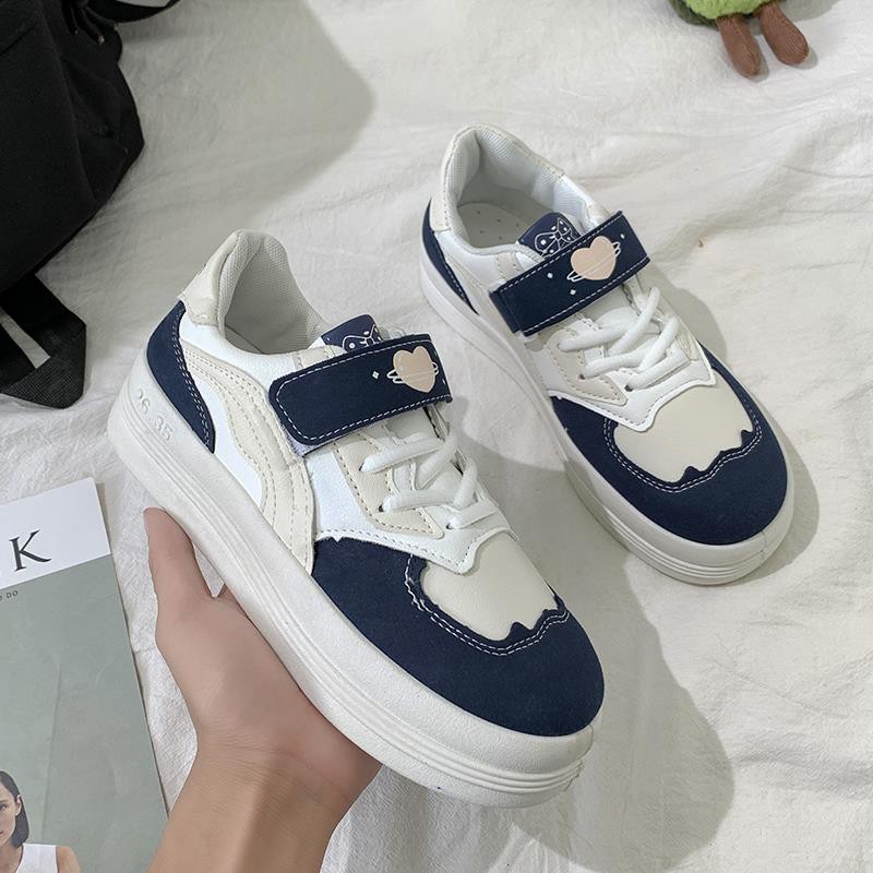 [2021 Siêu Xinh + Hình thật] Giày Sneaker Bánh Mì Ulzzang so cute êm chân đế 2,5cm