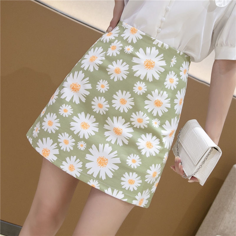 Chân Váy Chữ A Họa Tiết Hoa Thời Trang Cho Nữ | BigBuy360 - bigbuy360.vn