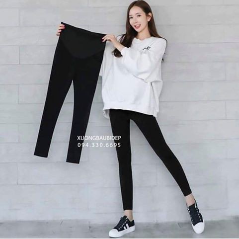 Quần bầu legging thời trang nâng VÒNG 3