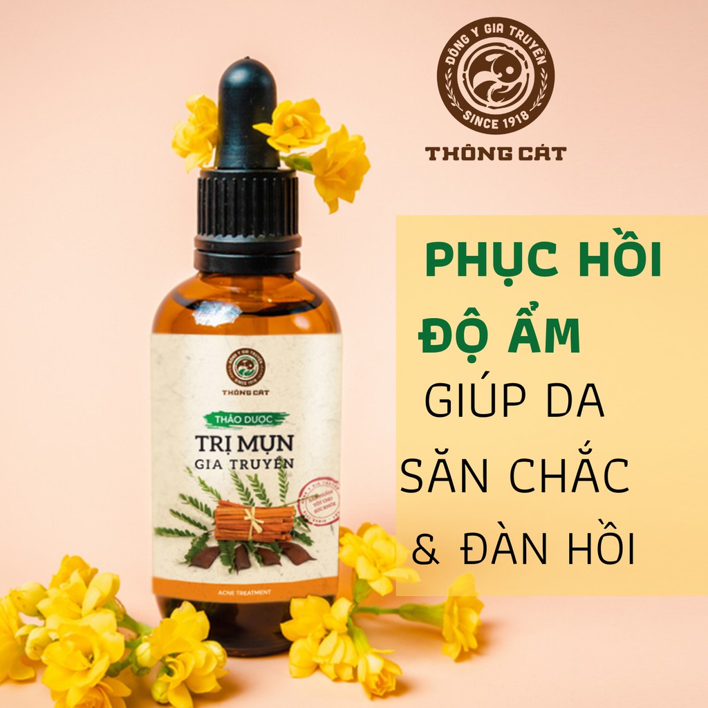 Thảo dược tạm biệt mun GIA TRUYỀN Đông y Thông Cát