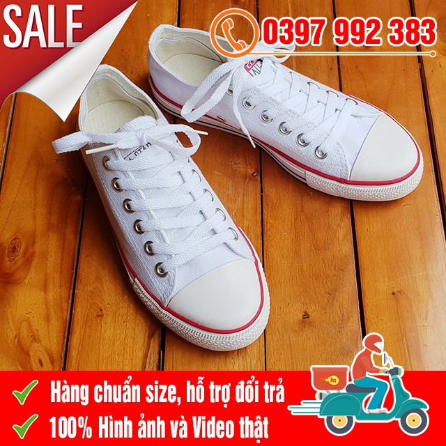[MIỄN PHÍ SHIP] Giày Thể Thao CV Classic Trắng Nam Nữ