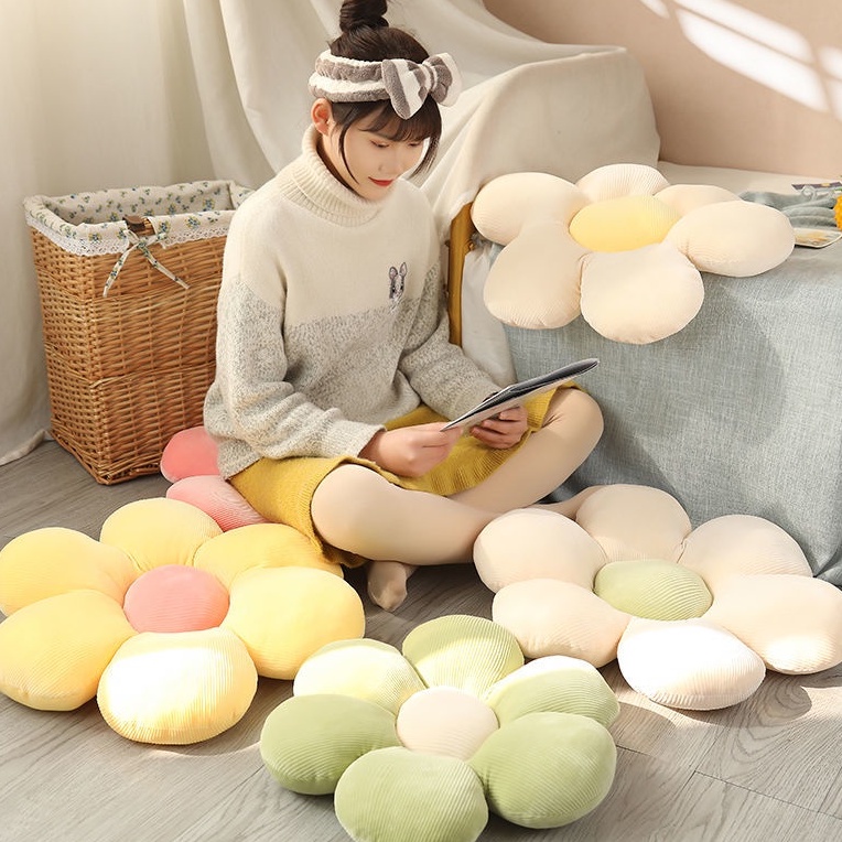 Gối Đệm Sofa Hình Hoa Cúc Dễ Thương