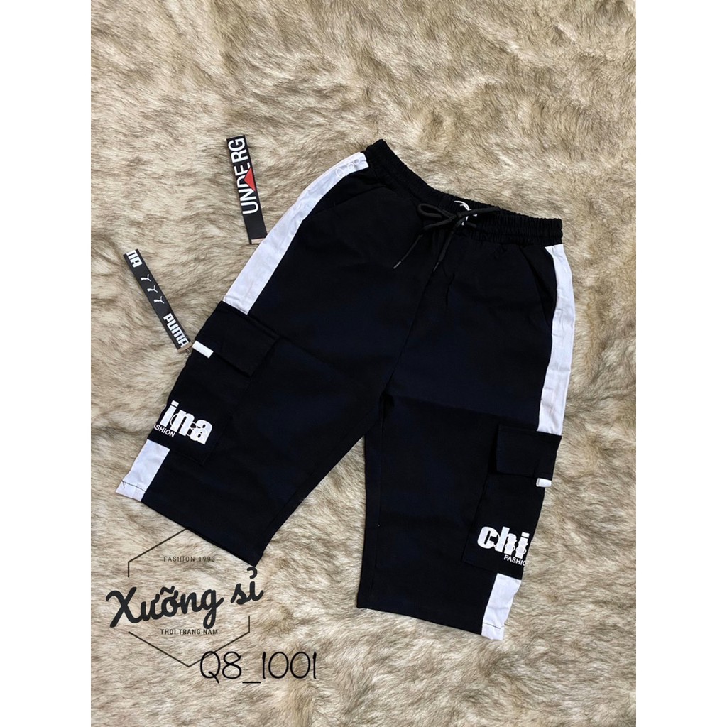 Quần SHORT túi hộp Kaki coton Nam Dáng Thể Thao  size 28 đến 33 HÌNH THẬT CHỬ NGẨU NHIÊN