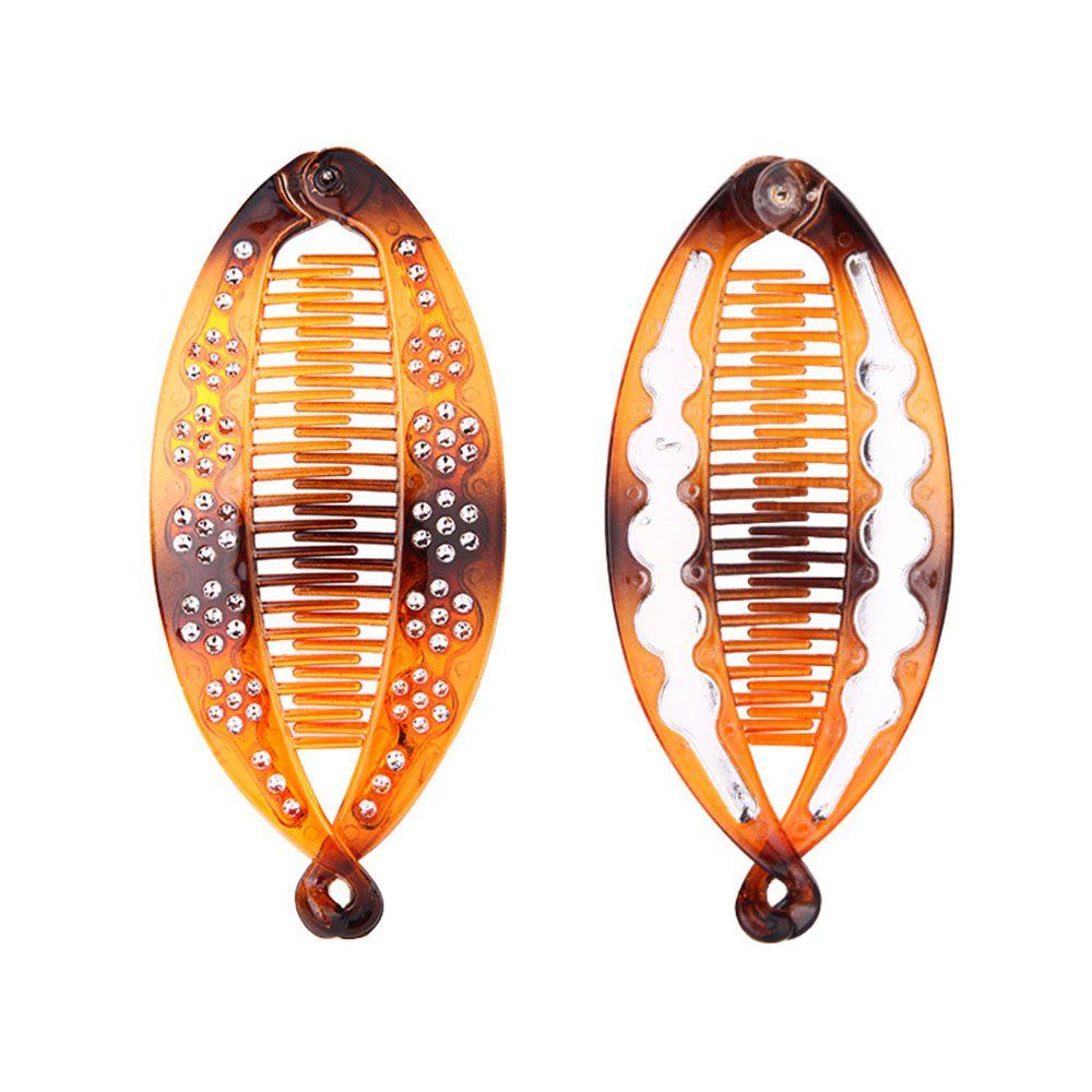 Kẹp Tóc Hình Quả Chuối / Cá Lấp Lánh Thời Trang Cho Nữ DIY|Kẹp Tóc Thiết Kế Xinh Xắn Thời Trang