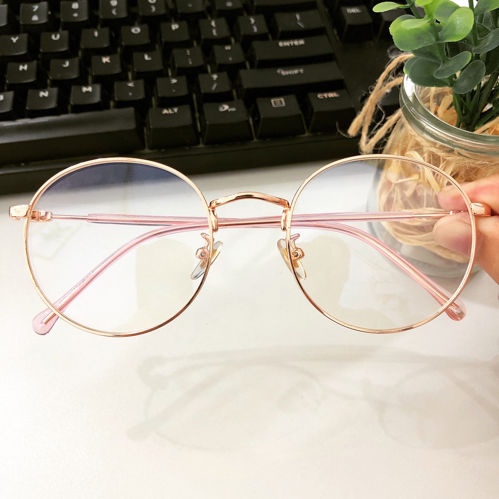 Gọng kính cận nam nữ tròn to vintage, kim loại nhiều màu dễ đeo thời trang ulzzang Lani 2297 - Lắp Kính Mắt Theo Yêu Cầu | BigBuy360 - bigbuy360.vn