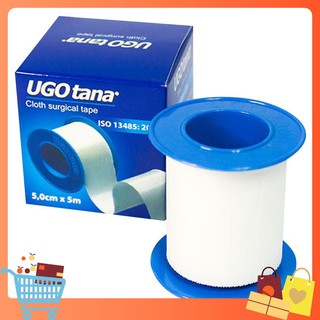 Băng dính cuộn vải lụa y tế UGOTANA 5 cm x 5m