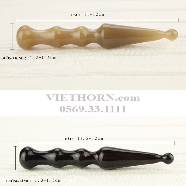 CÂY DAY ẤN HUYỆT/MASSAGE HÌNH ĐỐT TRÚC BẰNG NGỌN SỪNG TRÂU