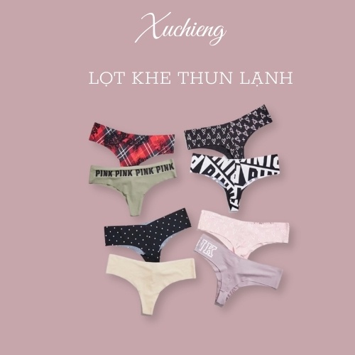 QUẦN LÓT PINK LỌT KHE SEXY THUN CO GIÃN 806