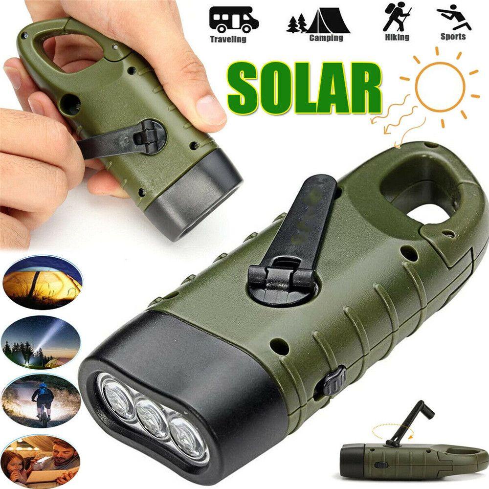 Đèn Siêu Sáng Thiết Kế Quay Tay Tiện Dụng Cho Cắm Trại