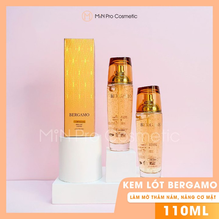 Kem lót tinh chất vàng Bergamo 24K Gold Brilliant Essence 110ml