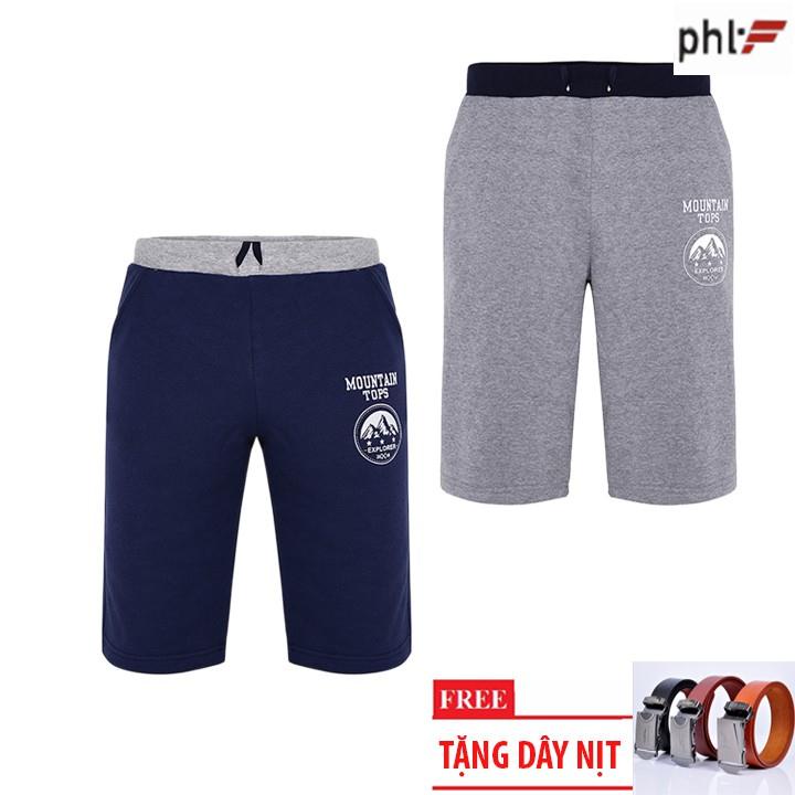 Combo 2 Quần Short Nam Lưng Thun FHL Fashion CQS23 Tặng Dây Nịt SIÊU RẺ