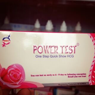 Que thử thai POWER TEST